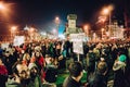Large protests in Romania