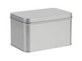 A large, rectangular, metallic container with a smooth, reflective surface Royalty Free Stock Photo