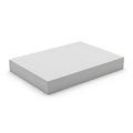 A large rectangular object with a smooth and shiny surface in a minimalist setting Royalty Free Stock Photo
