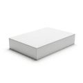 A large, rectangular, white foam block with a rough texture Royalty Free Stock Photo