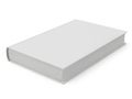 A large, rectangular, white, foam-like block on a white background Royalty Free Stock Photo