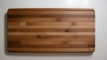 A large, rectangular wooden cutting board