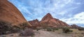 Large red granite rocks at Spitzkoppe Royalty Free Stock Photo