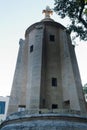 Floriana, Malta, August 2019. The chapel of the evangelical church in the form of a bell.