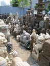 Large religious statues for sale - Panjiayuan Antique Market