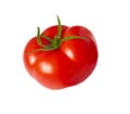 Large ripe tomato, isolate. Healthy Eating Royalty Free Stock Photo