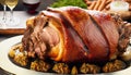 large roast pork