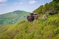 Large rock in the Eifel, Germany Royalty Free Stock Photo