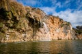 Large Cliffs and Rock Formations on Texas Lakes