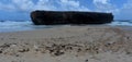 Large Rock Formation off of Aruba Coast