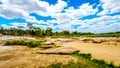Large Rocks in the almost dry Sabie River in central Kruger National Park