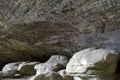 Large rocks in Old Man`s Cave area