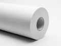Large roll of white paper on a clean surface Royalty Free Stock Photo