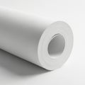 Large roll of white paper for printing Royalty Free Stock Photo
