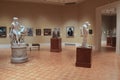 Large rooms filled with beautiful sculptures and priceless art, The Memorial Art Gallery, Rochester, New York, 2017