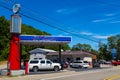 Large Route 6 gas pump roadside attraction