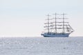 Large sailing ship with sparkling water Royalty Free Stock Photo