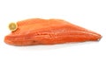 Large salmon fillet