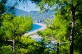 Large sandy beach