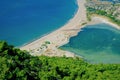 Large sandy beach