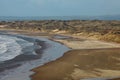 Large sandy beach view