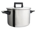 Large saucepan isolated Royalty Free Stock Photo