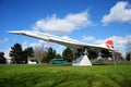 Large scale model of Concorde Royalty Free Stock Photo
