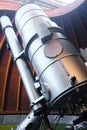 Large scientific telescope at the Prague Observatory, Czech Republic Royalty Free Stock Photo