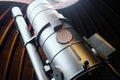 Large scientific telescope at the Prague Observatory, Czech Republic Royalty Free Stock Photo
