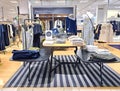 Large section of Marc O\'Polo fashion brand in Stockmann shopping mall. Riga