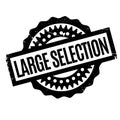 Large Selection rubber stamp Royalty Free Stock Photo