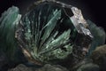 a large Seraphinite crystal Royalty Free Stock Photo