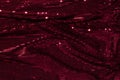 Large shiny glossy red - burgundy sequins background.
