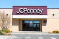 Large sign over entrance to JCPenny location in Marysville WA Royalty Free Stock Photo