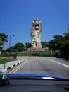 Large size Merlion at Singapore Sentosa