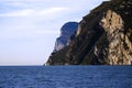 Huge rock in the sea