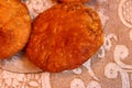 Jodhpuri Aalu Pyaaz kachoris in a plate