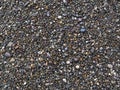 Large and small smooth stones. Royalty Free Stock Photo
