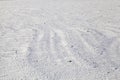 large snow drifts after a large number of cyclones