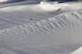 large snow drifts after a large number of cyclones