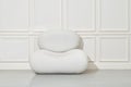 Large soft pouf or beanbag chair