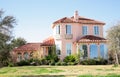 Large Spanish Style Home Royalty Free Stock Photo