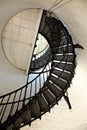 Large spiral staircase Royalty Free Stock Photo