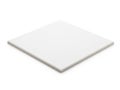 A large, square, white, flat, and smooth object with a clean and minimalistic appearance Royalty Free Stock Photo