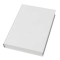 A large stack of neatly arranged white paper sheets on a flat surface Royalty Free Stock Photo