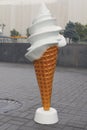 Large statue of Ice cream