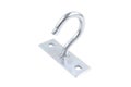 Large Steel hook for fixtures on wall. Royalty Free Stock Photo