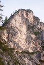 Large stone mountains in the Alps Royalty Free Stock Photo