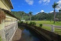 Large stream or drain behind Royal Hotel, Levuka, Fiji