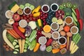 Large Super Food Collection Royalty Free Stock Photo